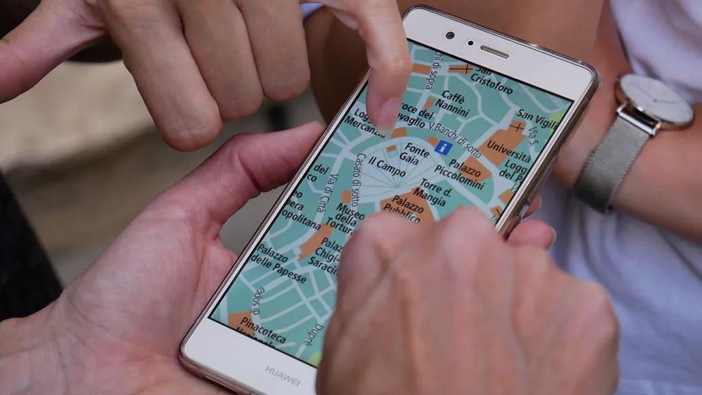 aplicações mapas viagem