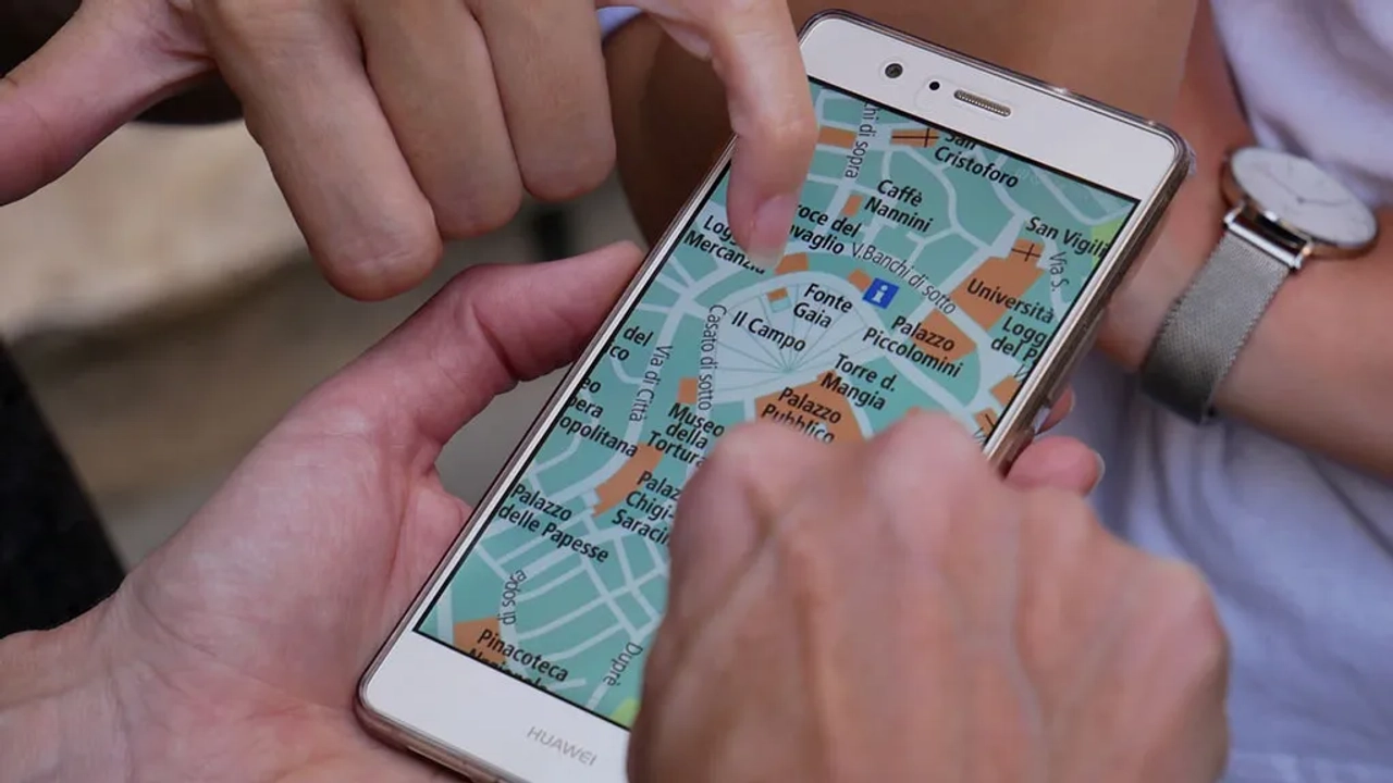 aplicações mapas viagem