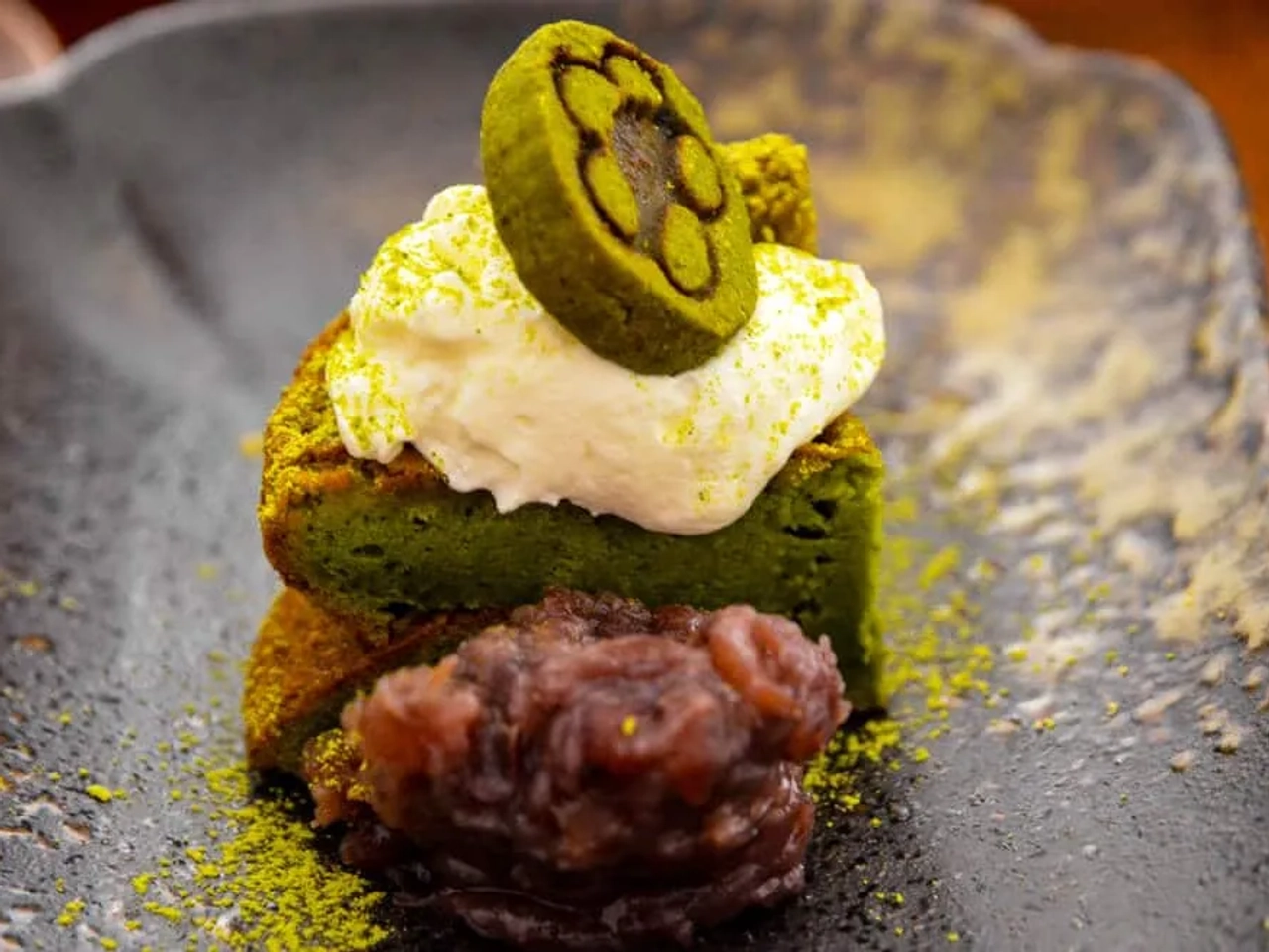 sobremesas vegan com matcha