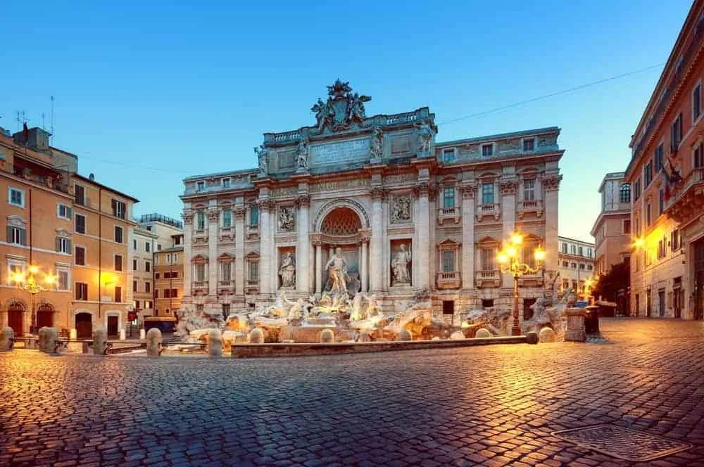 Fontana di Trevi em Roma