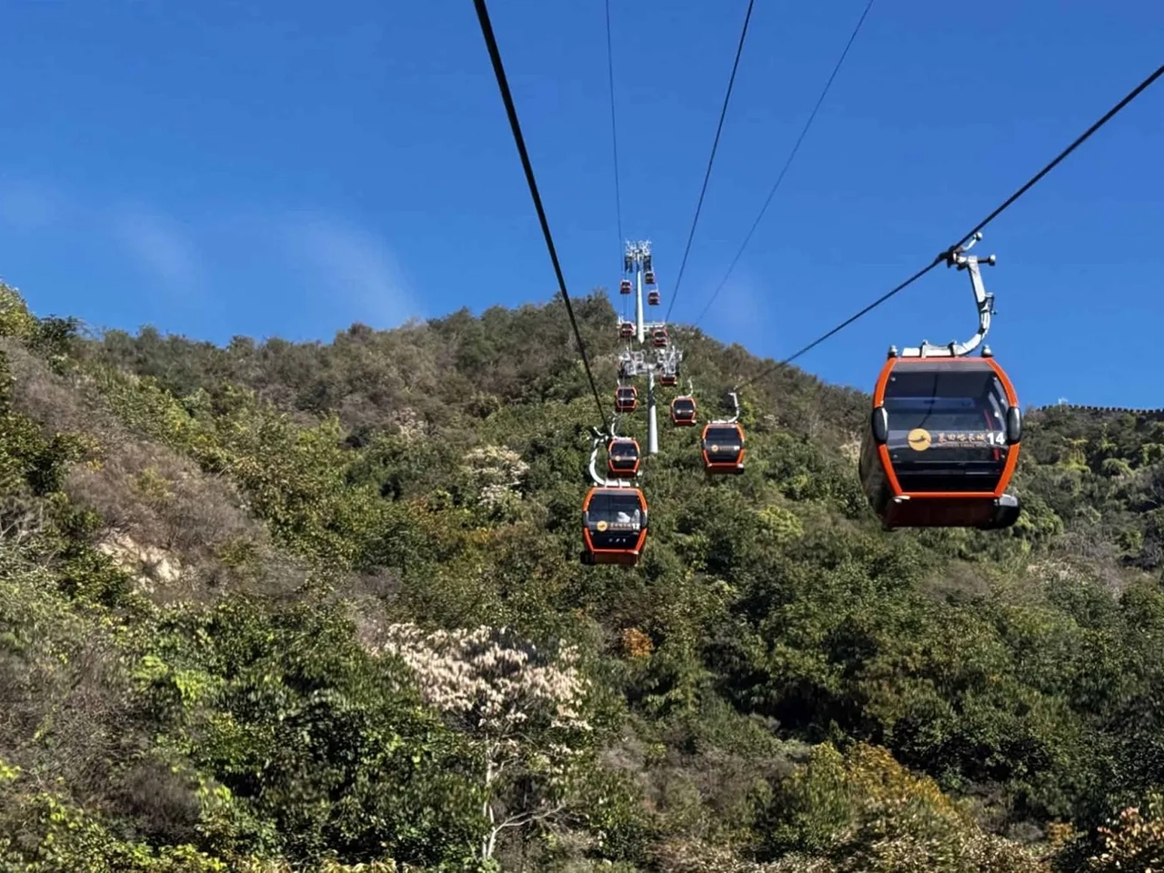 teleférico gran muralla