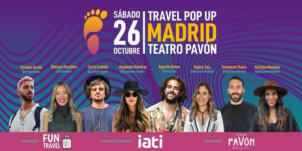 Travel POP UP 2024, patrocinado por IATI Seguros