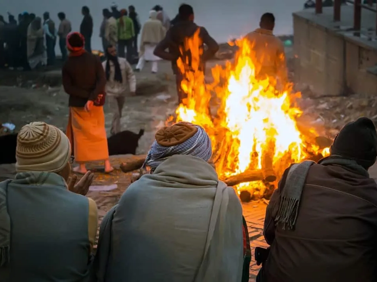 cremación en Varanasi