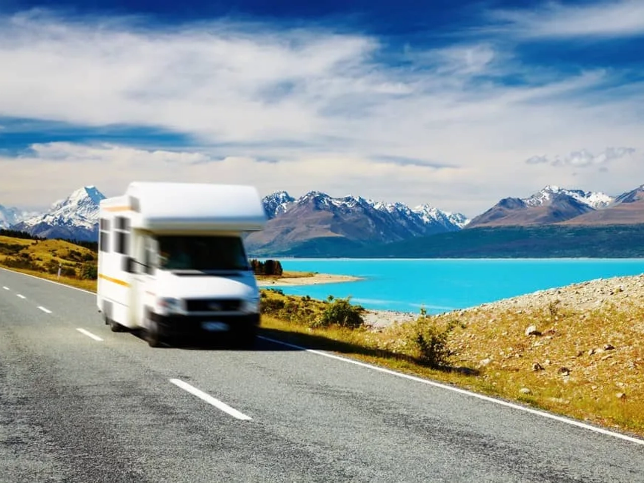 viajar en furgoneta en Nueva Zelanda