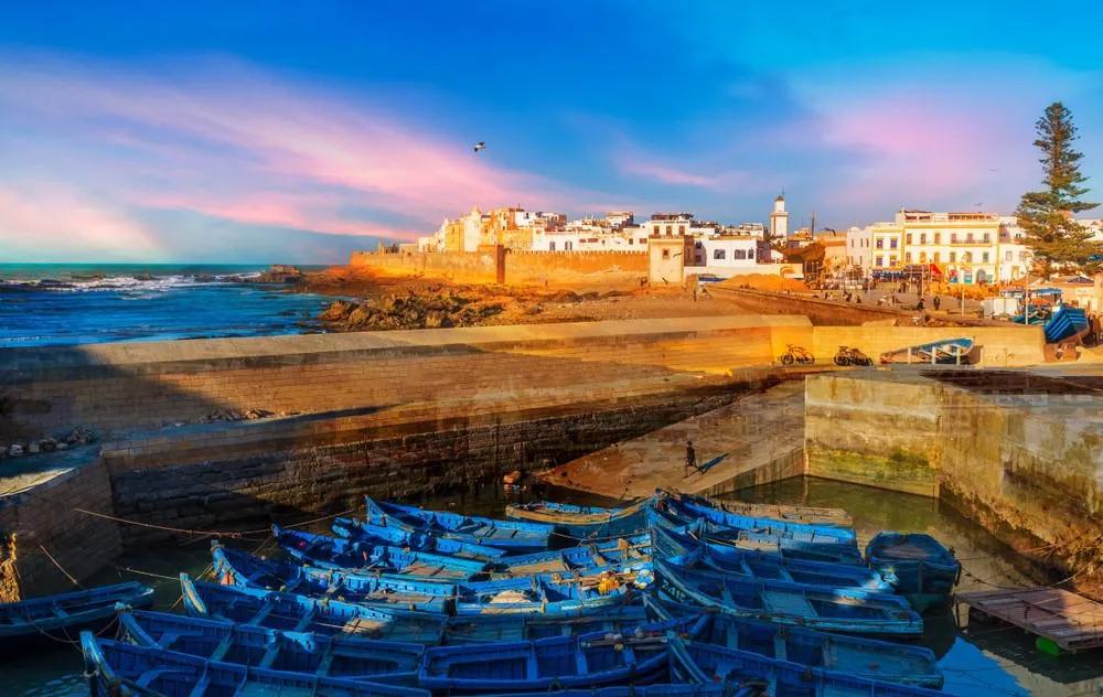 puerto de Esaouira, Marruecos