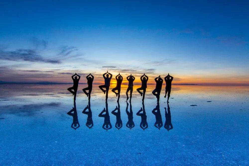 reflejos en Uyuni