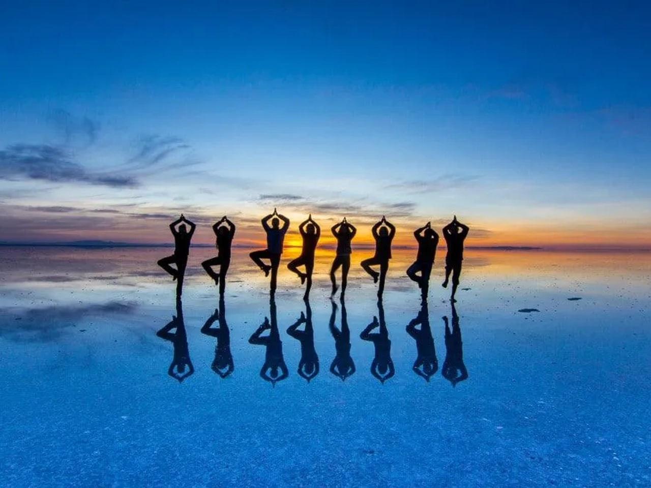 reflejos en Uyuni