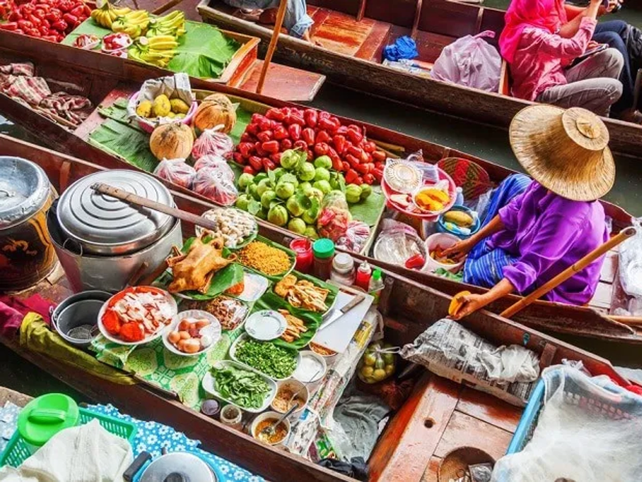 damnoen saduak mercados de bangkok