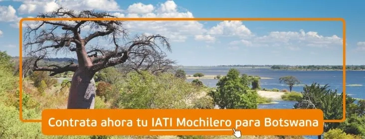 "Contrata tu seguro IATI Mochilero para Botswana y viaja tranquilo."