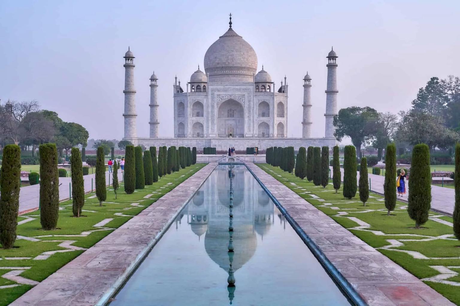 entrada do Taj Mahal