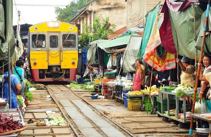 mae klong mercados de bangkok