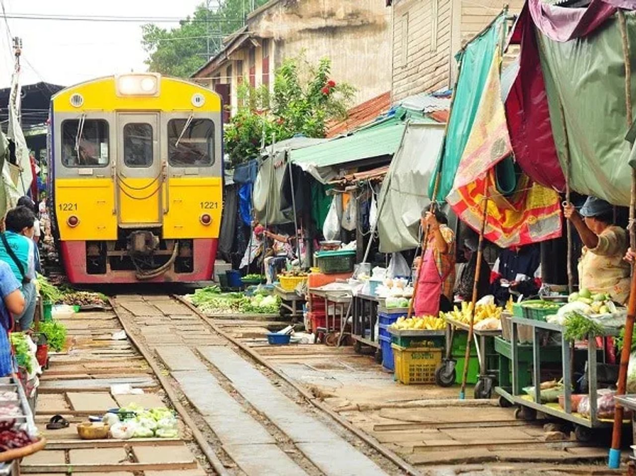 mae klong mercados de bangkok