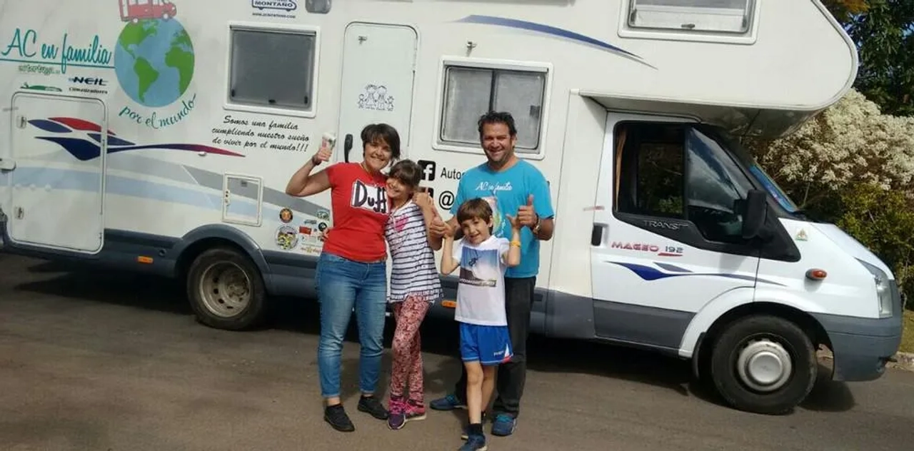 entrevista autocaravana en familia