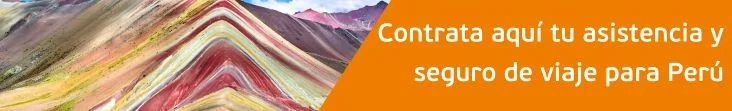seguro de viaje Perú
