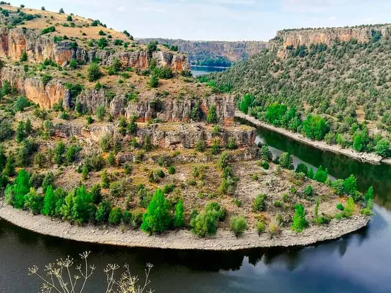 Parque Natural de las Hoces del Río Duratón, en Castilla y León