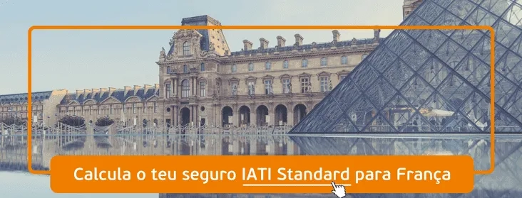 "Calcule seu seguro de viagem IATI para França agora!"