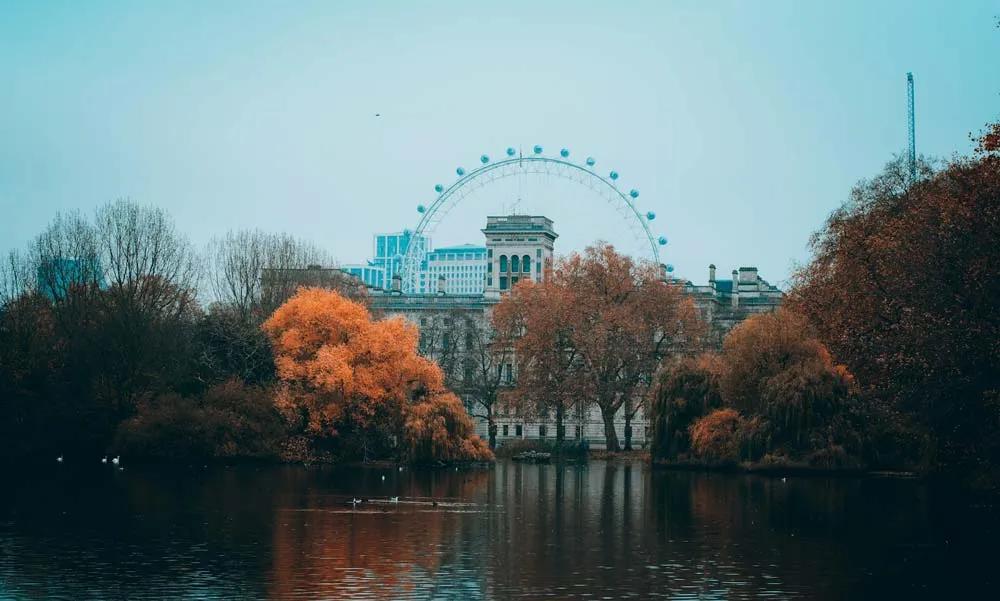 London City en otoño