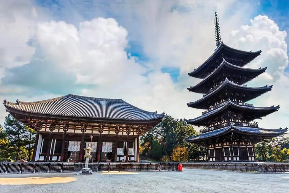 Pagoda del templo Kofukuji en Nara