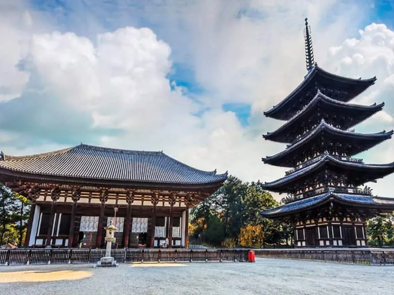 Pagoda del templo Kofukuji en Nara