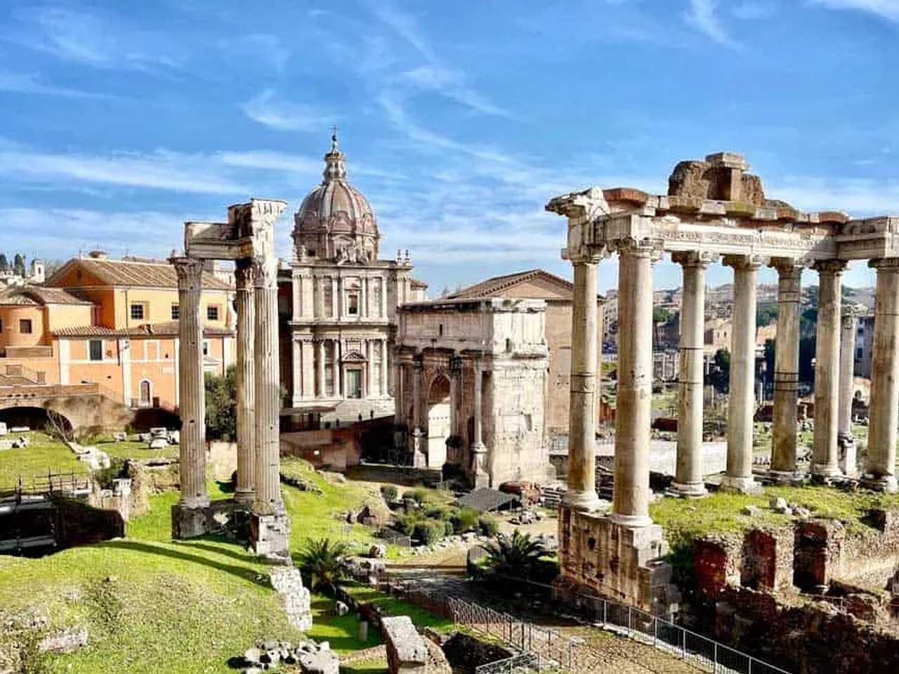 póliza internacional para Roma