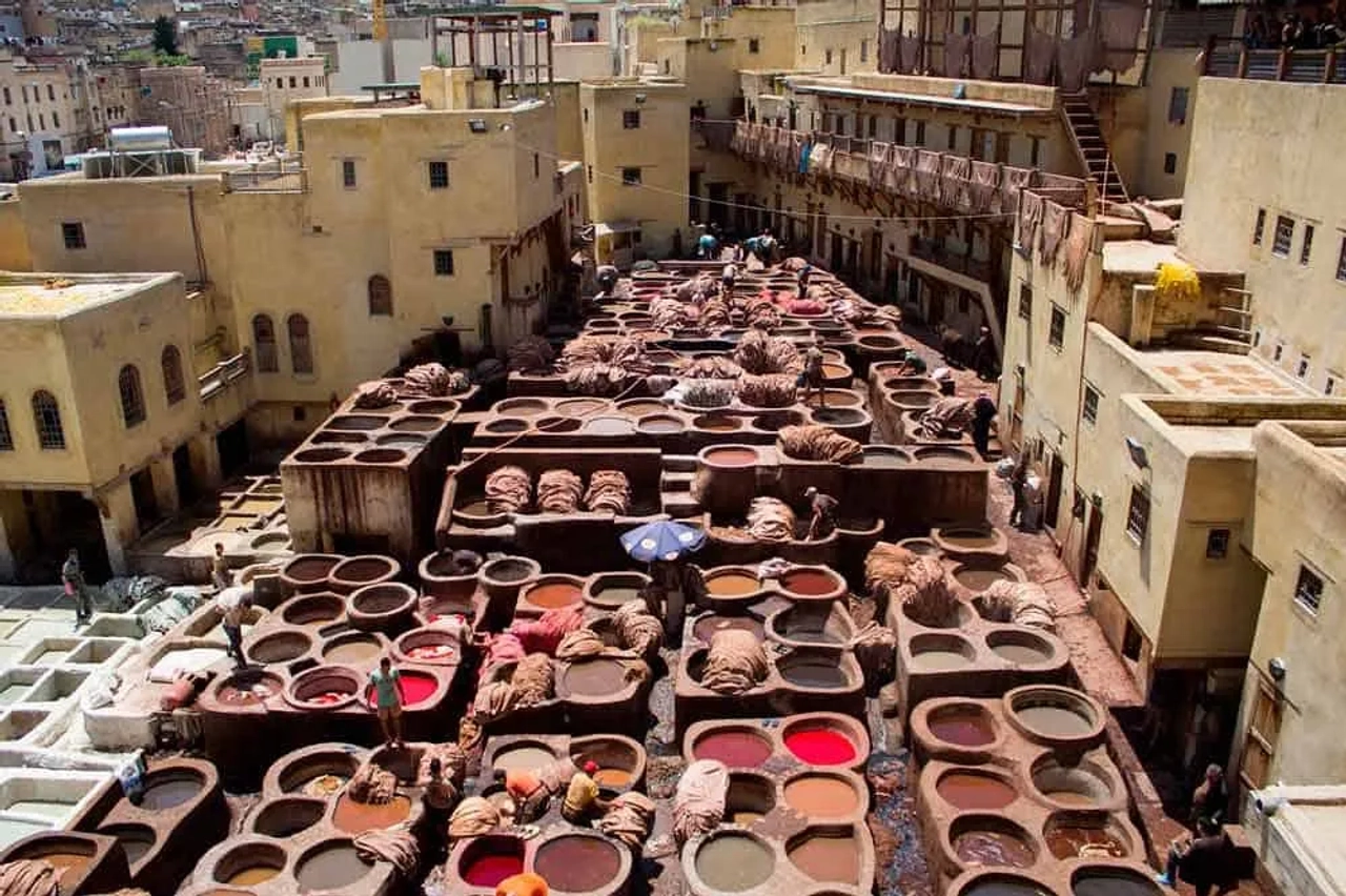 curtidurías de Fez