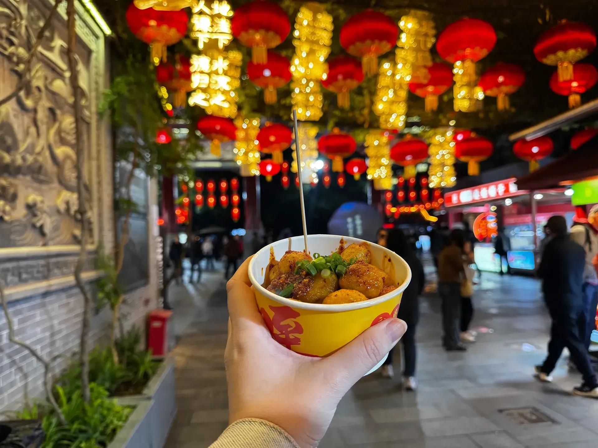 que ver en Xi'an comida