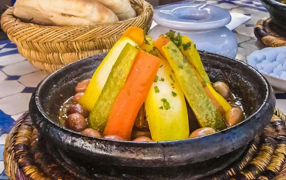 comer en Chefchaouen