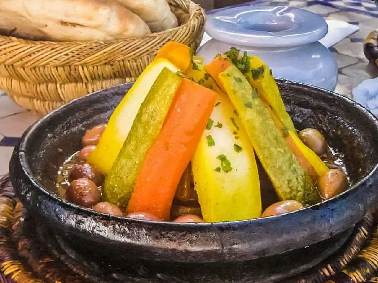 comer en Chefchaouen