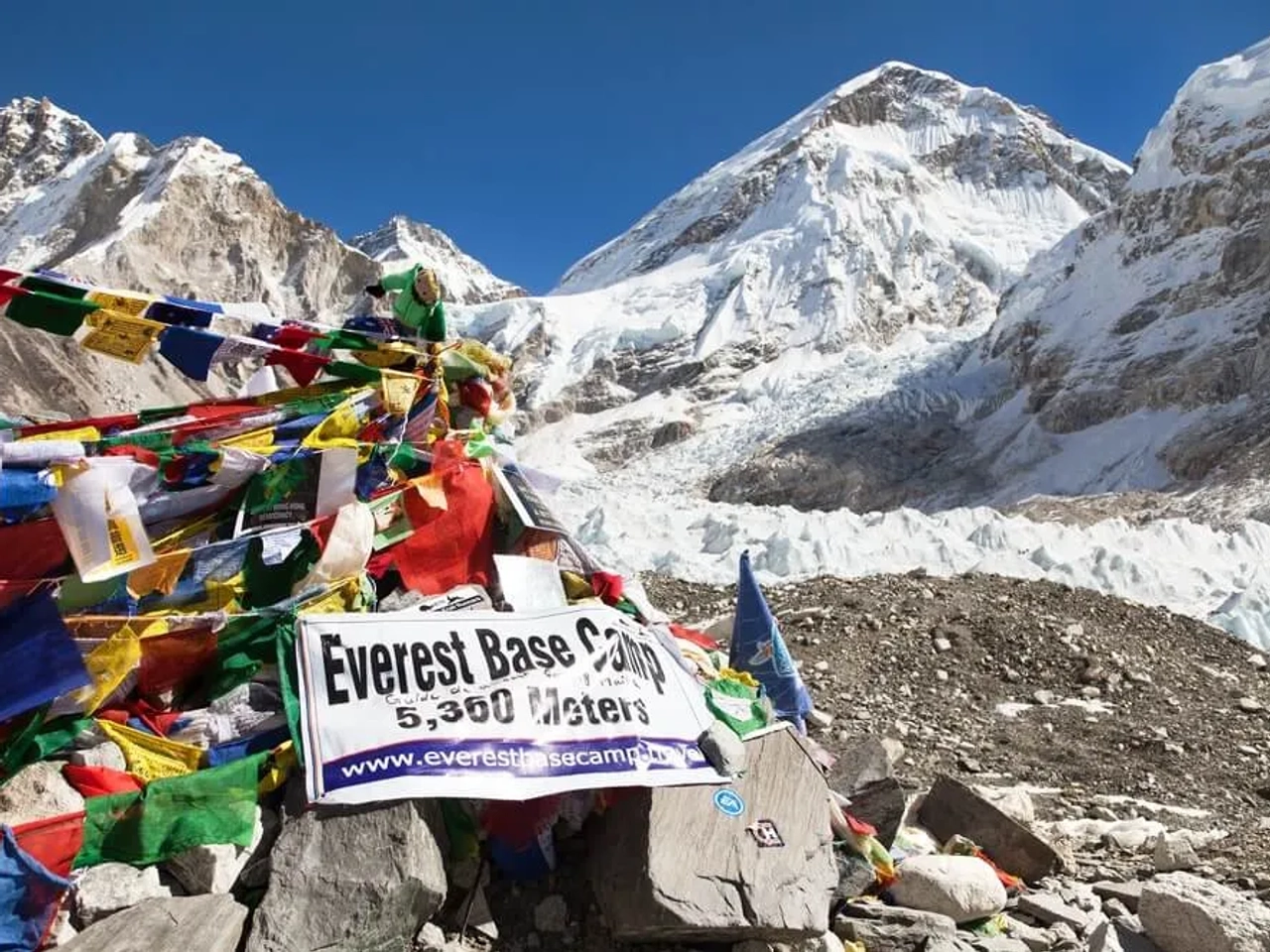 acampamento base do everest