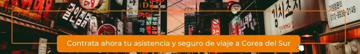 Seguro de viaje para Corea del Sur