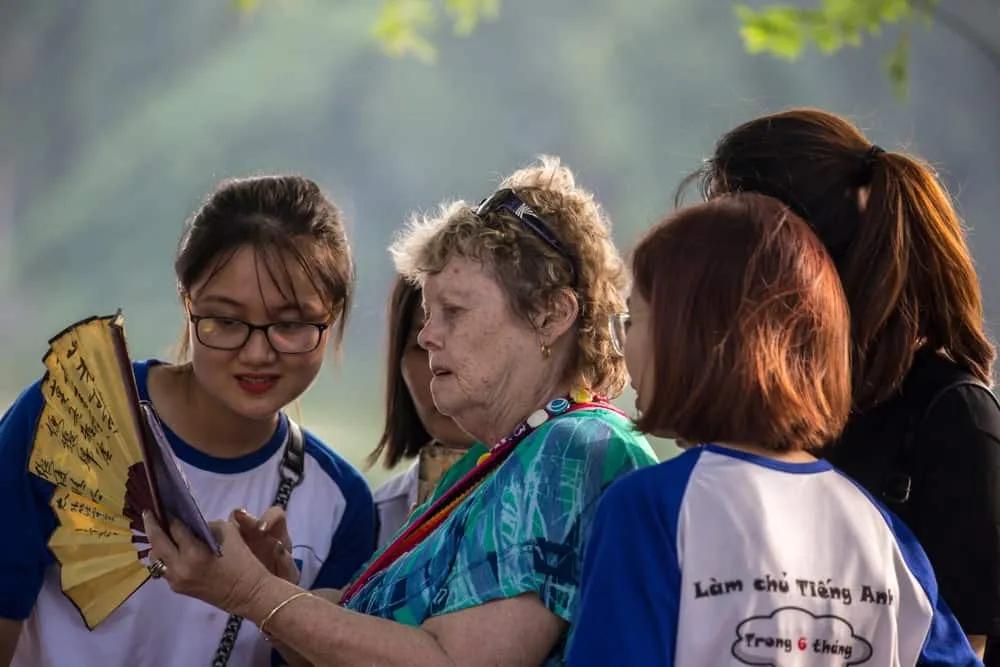hablar inglés en Vietnam