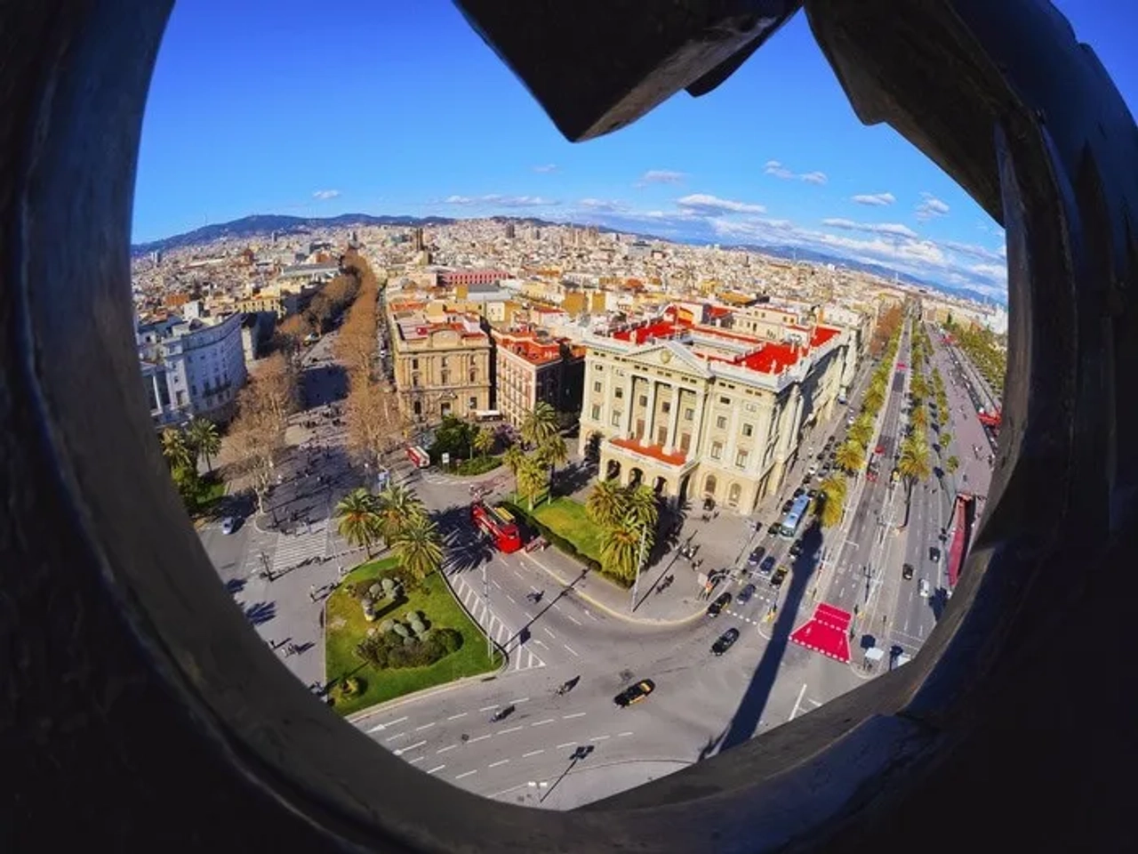 Mirador de Colón en Barcelona
