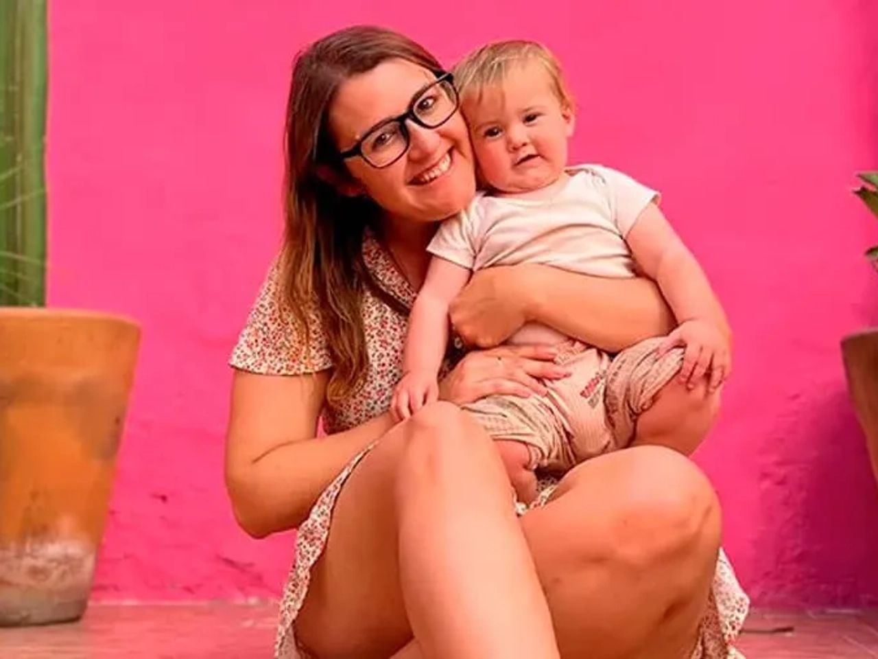 Carla Llamas, mama viajera