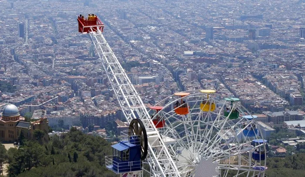 Miradouro de Tibidabo parque de diversões