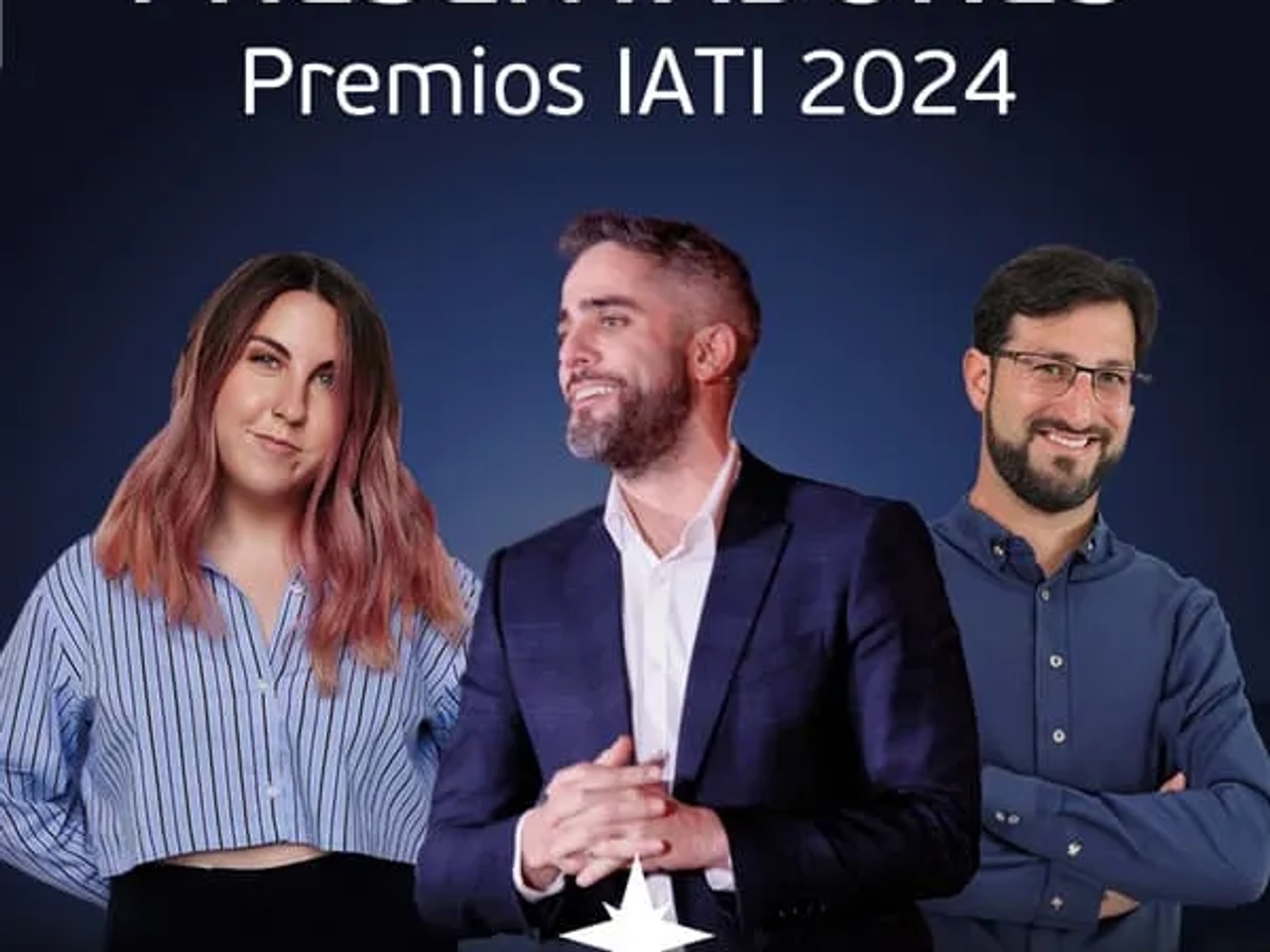 Presentadores Premios IATI 2024