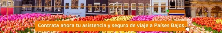 "Contrata tu seguro de viaje a Países Bajos con IATI."