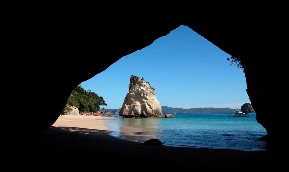 Cathedral Cove en Coromandel