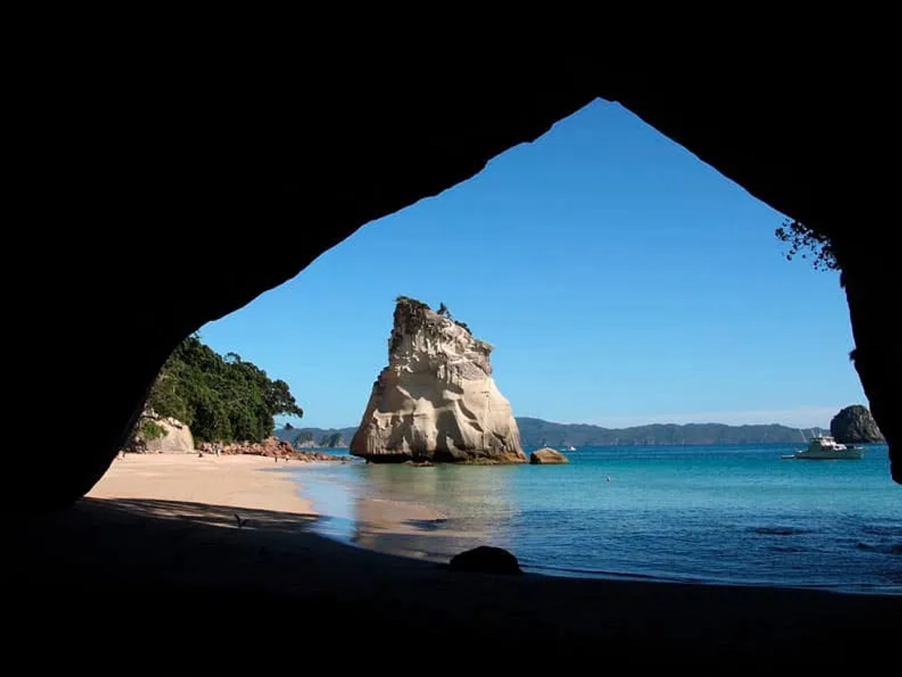 Cathedral Cove en Coromandel