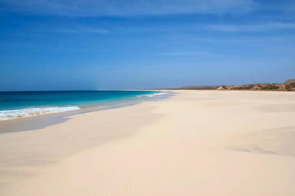 playas Boa Vista en Cabo Verde