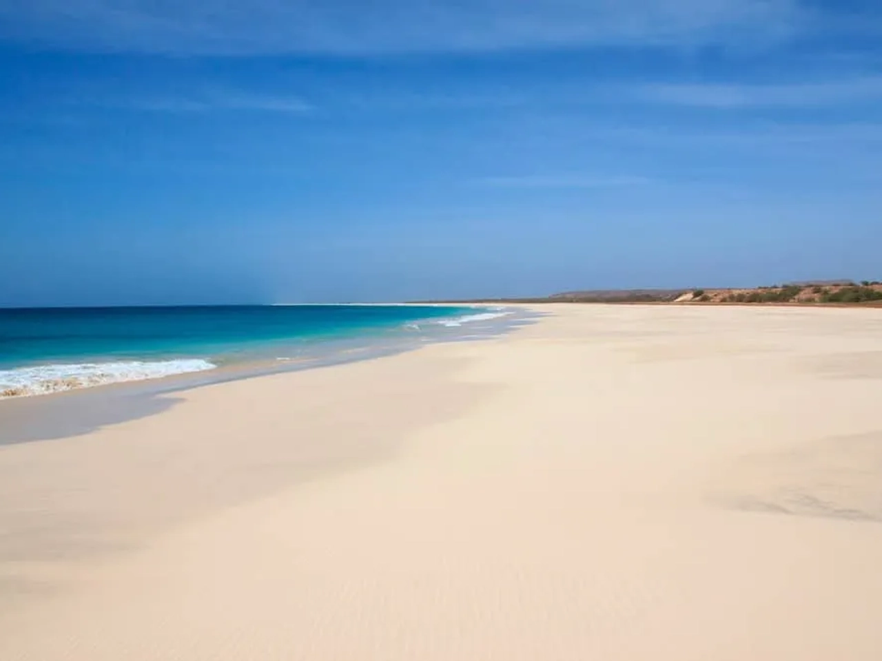playas Boa Vista en Cabo Verde