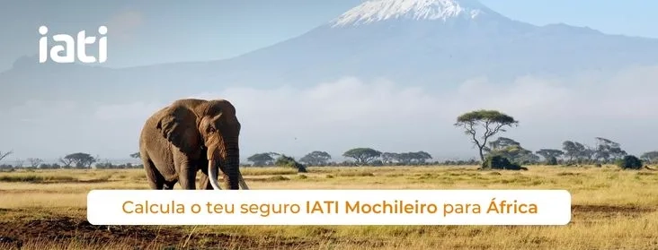 "Calcule seu seguro de viagem IATI para aventuras na África!"