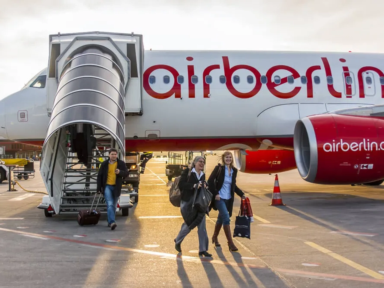 aviao airberlin aeroporto