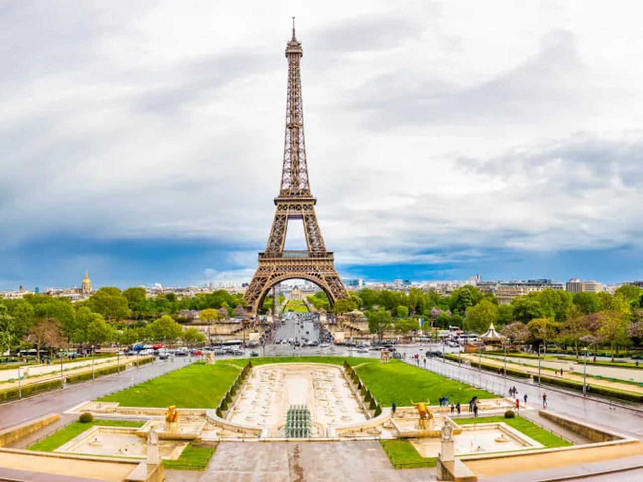 vistas de paris desde o trocadero
