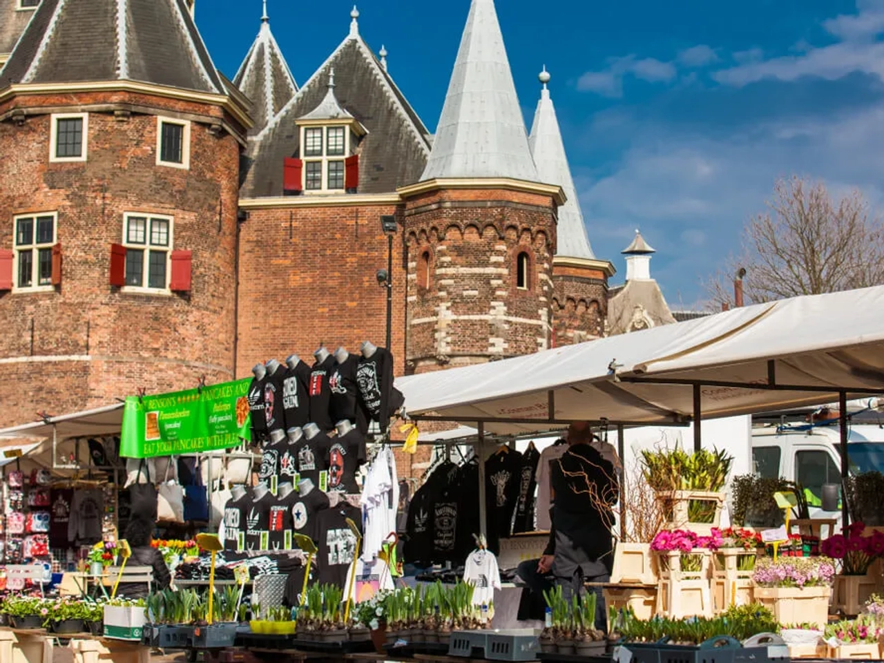 barracas do mercado nieuwmarkt