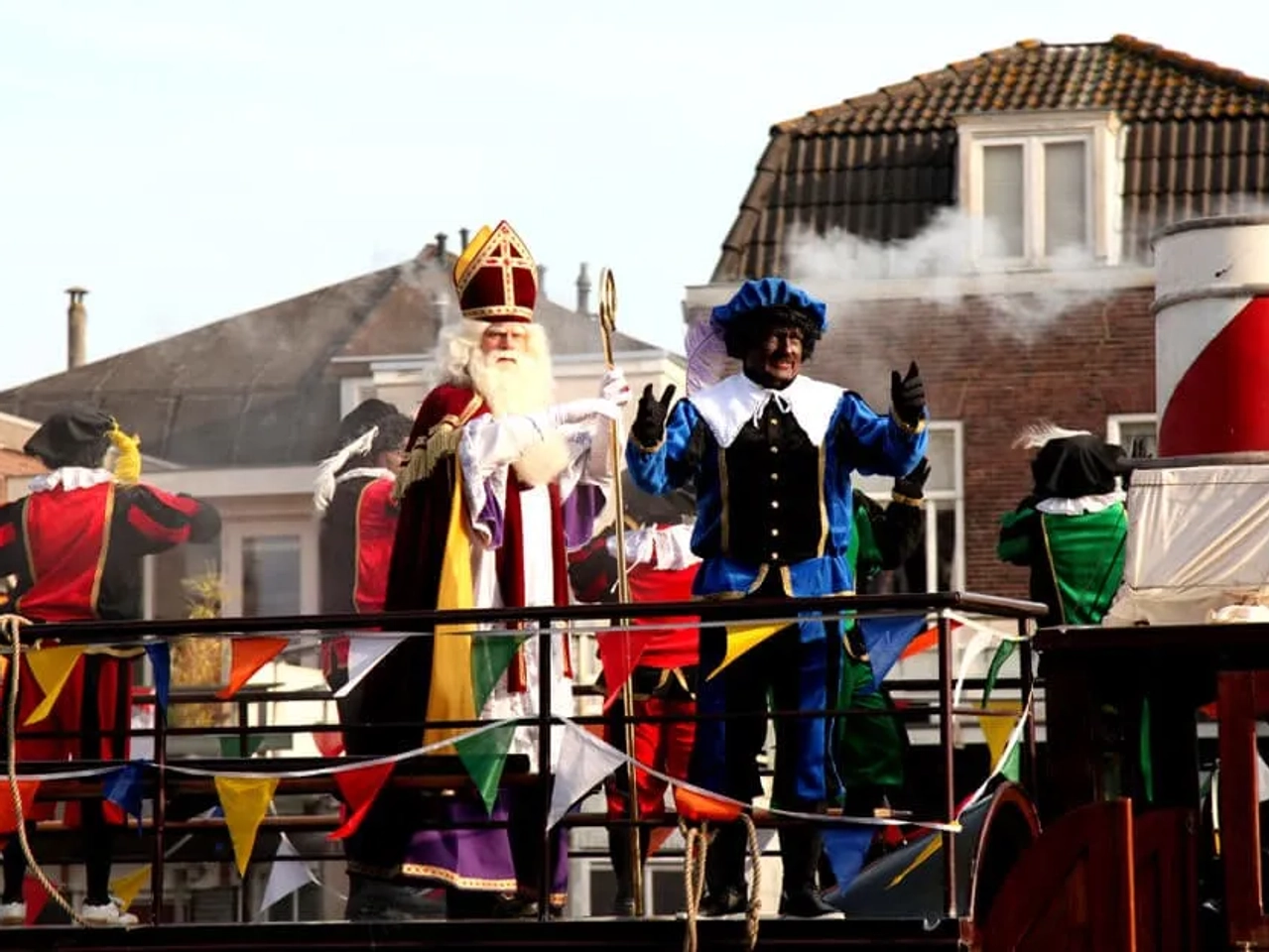desfile tradicional de natal na holanda
