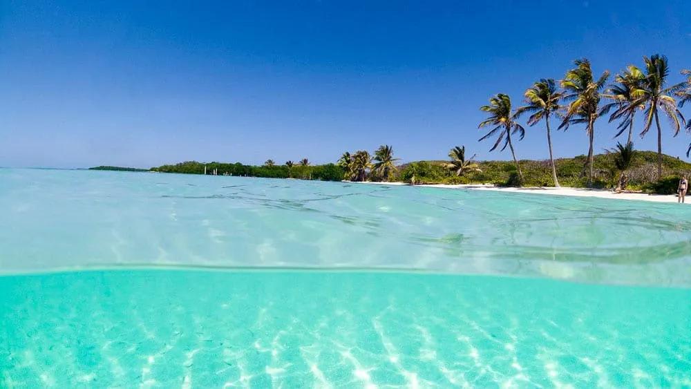 relajarse en una paradisiaca playa mexicana