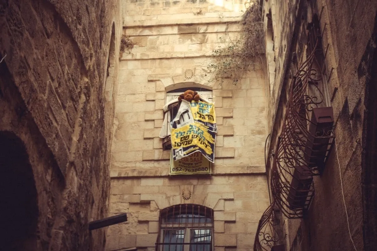 publicidade nas ruas de jerusalem