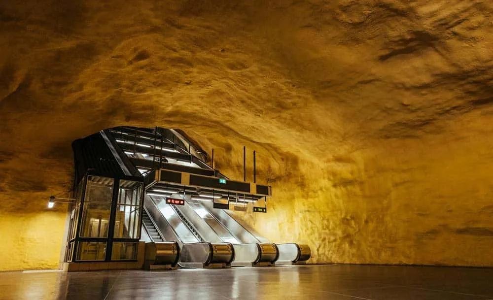 el metro de Estocolmo