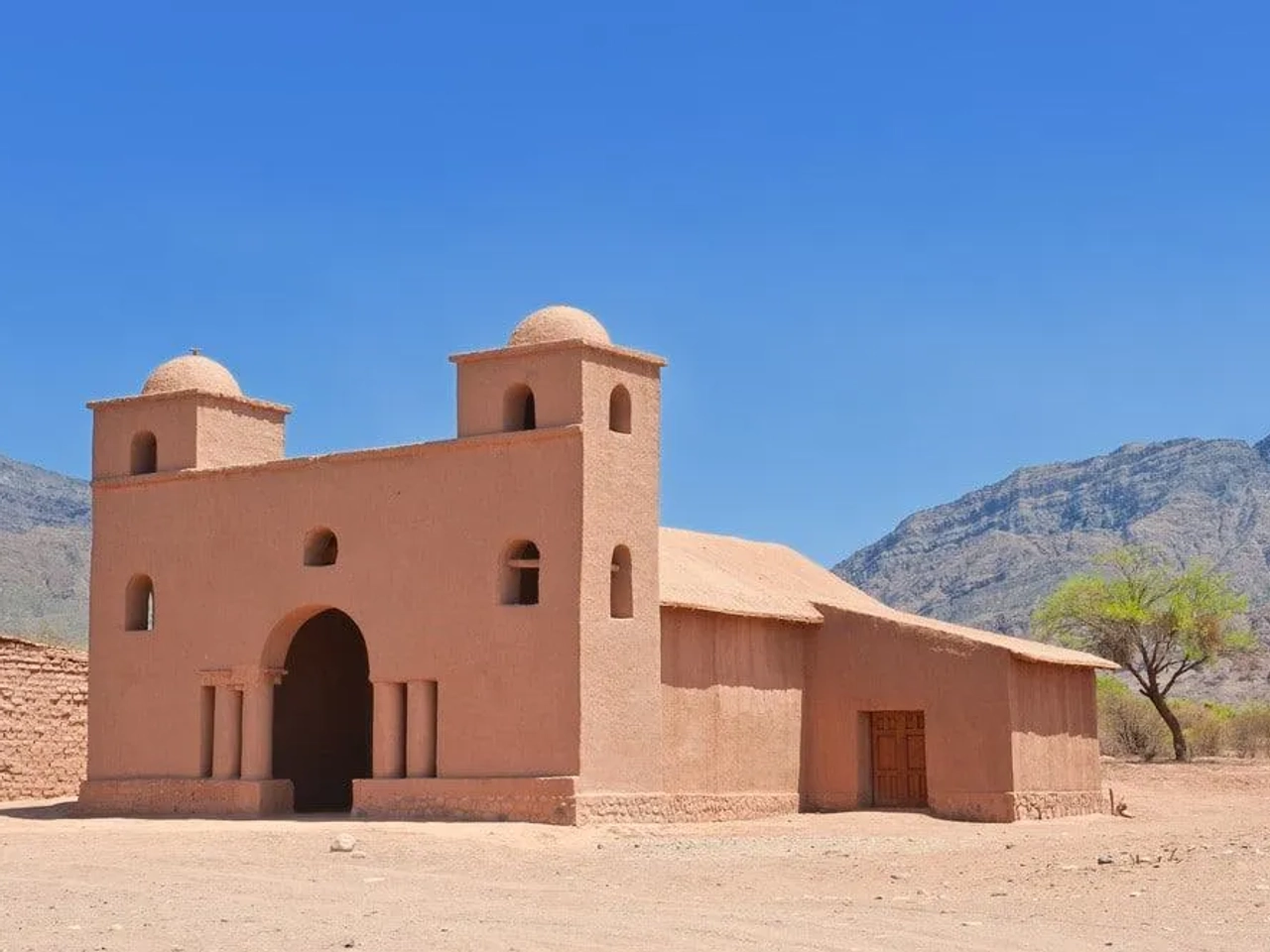 ruta del adobe en el norte de Argentina