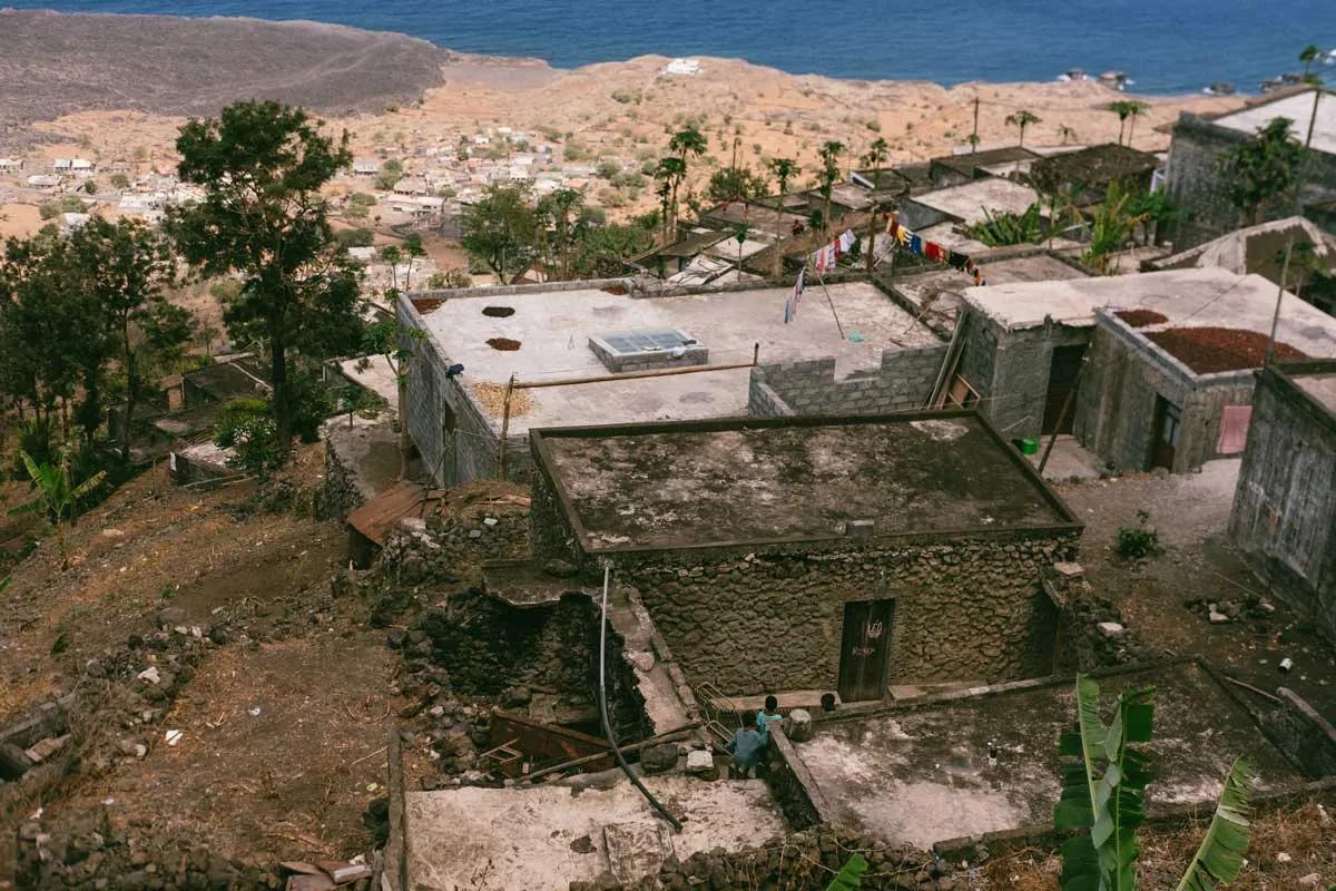 panoramica ilha do fogo cabo verde
